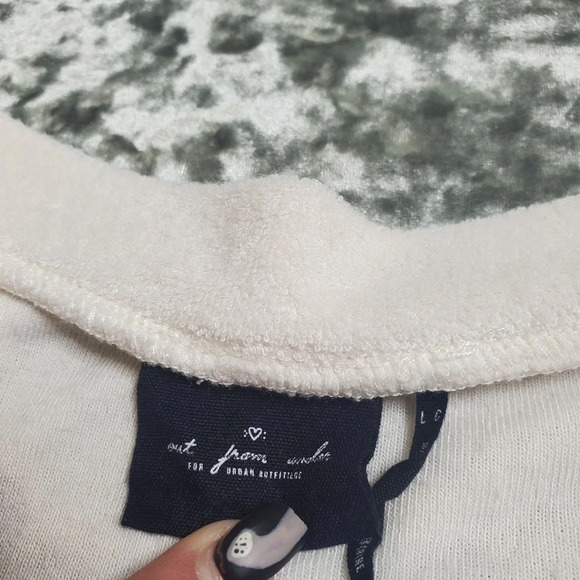 Out from Under Terry Cloth Cropped Tee - Picture 2 of 5